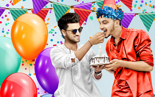Birthday photo editor frames Screen 3