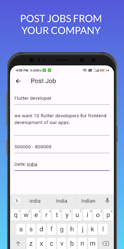 JobGaver Screen 2