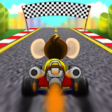 Monkey Kart - Racing Adventure (Endless Race) icon
