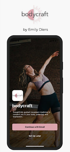 Android application bodycraft. screenshort