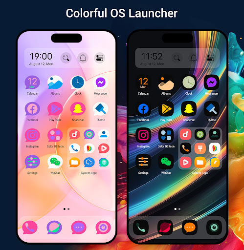 Colorful OS Launcher - Personalization - apps