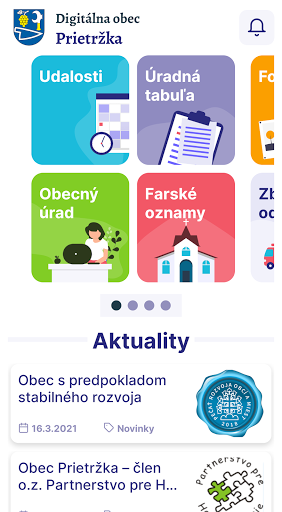 Android application Prietržka screenshort