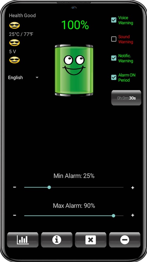 Battery Alarmのおすすめ画像1