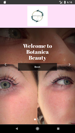 Android application Botanica Beauty screenshort