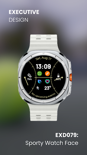 EXD079: Sporty Watch Face screenshot 13