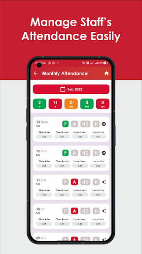Android application Karobar Easy screenshort