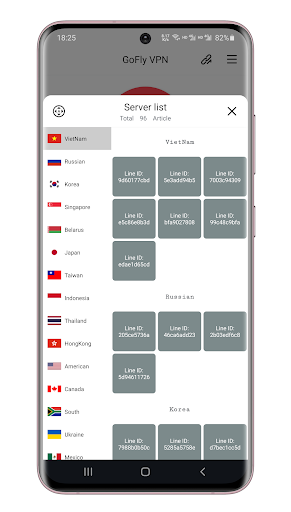 GoFly VPN,V2ray,Trojan,sock5 Screenshot 2 - AppWisp.com