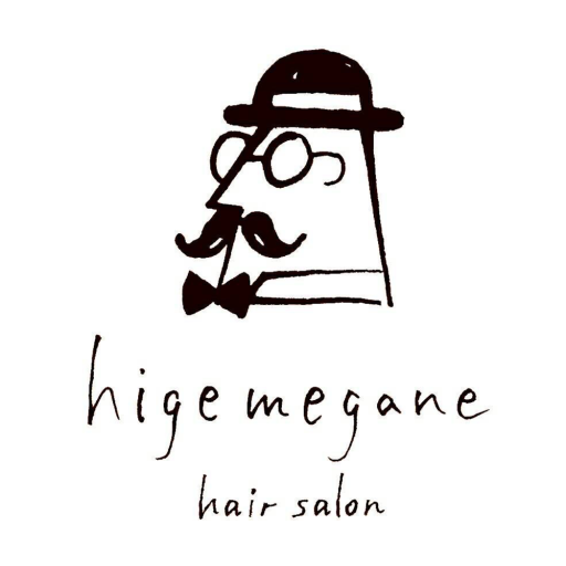 higemegane hair salon 公式アプリ logo