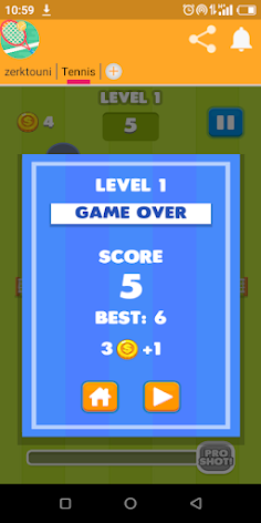 TennisGame - Screenshot 1