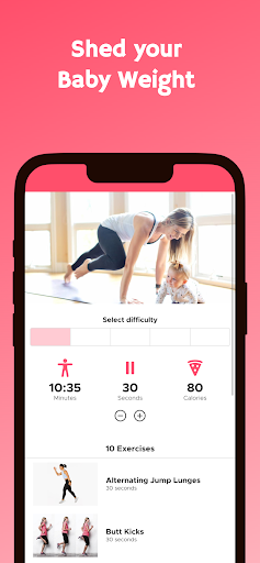 Screenshot of Postnatal Workouts