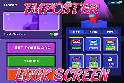 बीच में - इम्पोस्टर लॉक स्क्रीन
