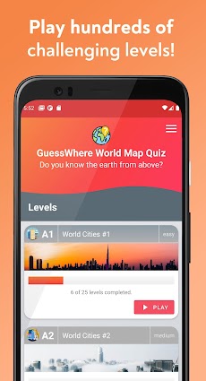 GuessWhere World Map Quizのおすすめ画像5