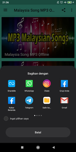 Lagu Malaysia MP3 Offline