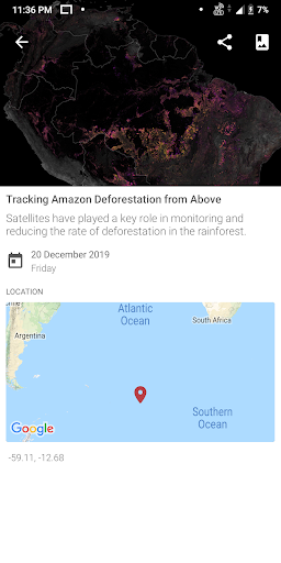 Where is ISS? Screen 3