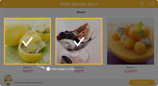 Qstore for Qflier Order Screen 2