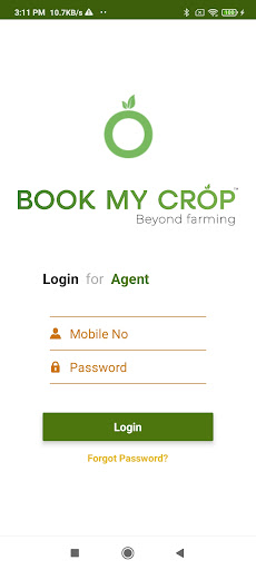 Book My Crop-Support App Screen 2
