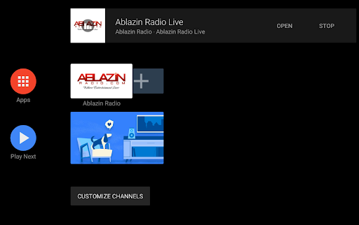 Ablazin Radio Live TV Screen 3