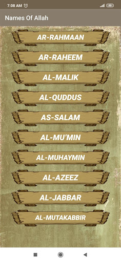 Names of Allah & Asma Ul Husna Screen 3