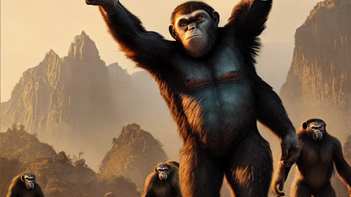 Angry Gorilla Apes City Games Screen 3
