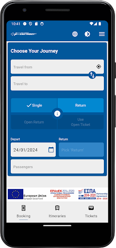 Android application Ktel Zakynthou screenshort
