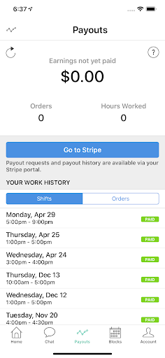 First Delivery Screen 2
