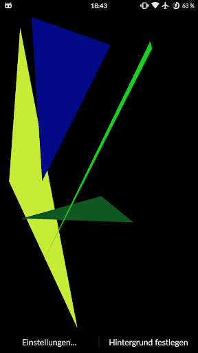 Triangle Live Wallpaper