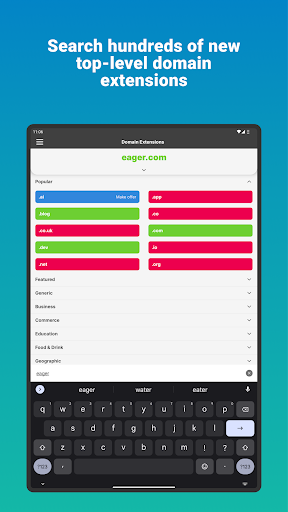 Instant Domain Search