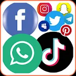 Cover Image of Unduh All social media - social network all in one app 1.5 APK