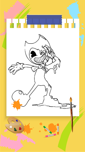 Bendy Coloring Book