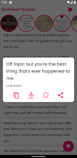 Girlfriend Quotes and Sayings Screen 3