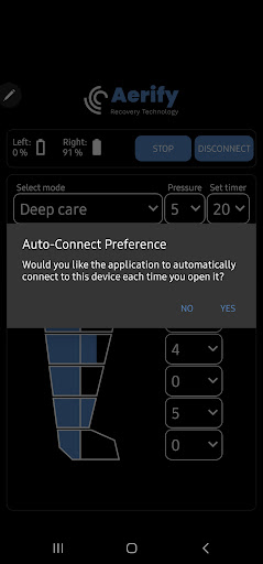 Aerify Recovery Screen 3