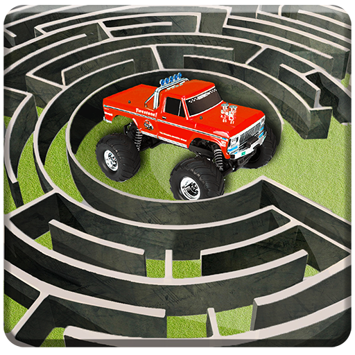 Grand Monster Truck Maze Games