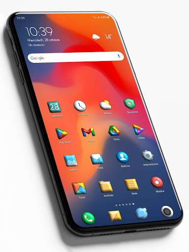 Android application MiOS 3D - Icon Pack screenshort