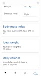 screenshot of Diets to gain muscle