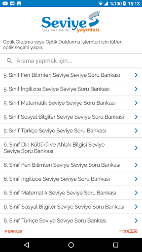 Seviyeni Belirle Screen 3