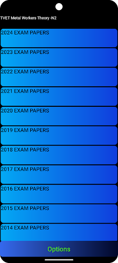Android application TVET Metal Workers Theory N1 screenshort