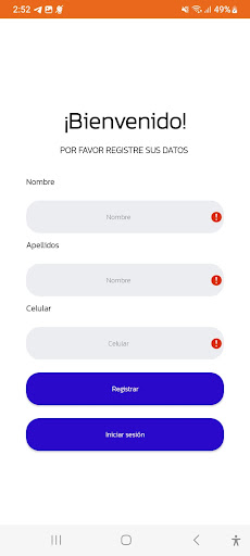 Android application T-ubika screenshort