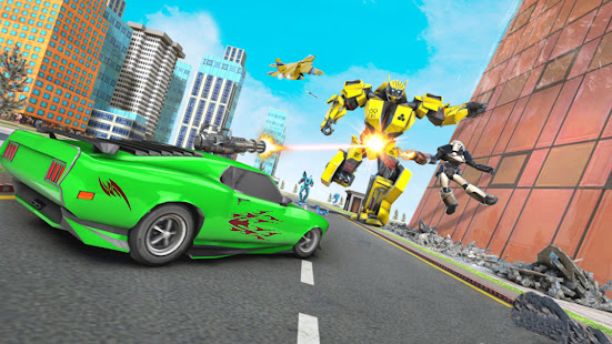 Train Robot Transformation: Robot Car Games 2021 1.0.2 APK screenshots 1