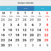 Sveriges kalender