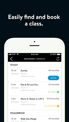 Screenshot of Healthworks + Republic Fitness
