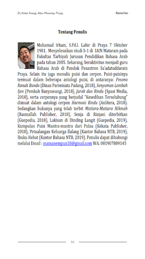 Puisi Dikala Sunyi Screen 3
