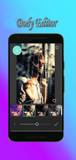 Magic photo effect slideshow