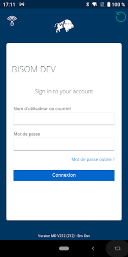 Android application BISOM MD screenshort