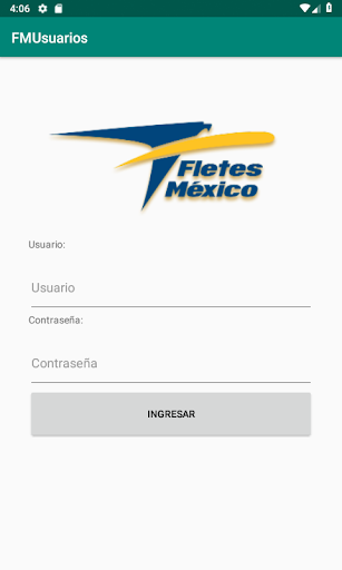 Android application FMSistemas screenshort