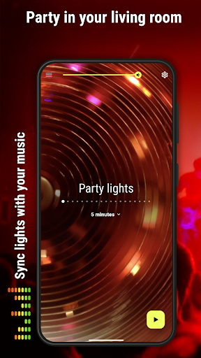 Android application hueManic: HUE / Tradfri Show screenshort