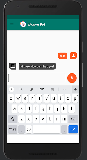 Diction Bot Screen 2