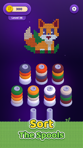 Knit and Sort Screenshot 1 - AppWisp.com