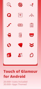 Red Topaz APK – Icon Pack (Patched) PAID Free Download 2