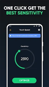 Touch Speed & Sensivity Tool