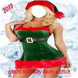 Christmas Lady Photo Suit 2017 icon